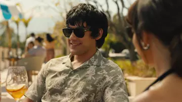 Persol Sunglasses worn by Ethan Spiller (Will Sharpe) as seen in The White Lotus (S02E01)