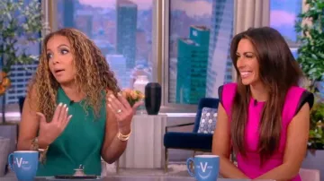 Minivestido de lana sin mangas Dolce and Gabbana usado por Alyssa Farah como se ve en The View el 1 de noviembre de 2022