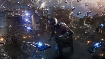 Ant-Man helmet worn by Scott Lang (Paul Rudd) in Ant-Man and the Wasp: Quantumania movie