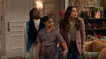 Veronica Beard Beacon Dickey Chaqueta usada por Carly Shay (Miranda Cosgrove) como se ve en iCarly (S01E02)