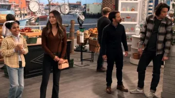 Vans Checkerboard Slip oN Sneakers usados por Spencer Shay (Jerry Trainor) como se ve en iCarly (S01E02)