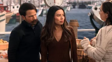 Traje de Jen de la Reforma usado por Carly Shay (Miranda Cosgrove) como se ve en iCarly (S01E02)