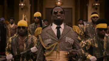 Gafas de sol Ray-Ban Aviator usadas por el General Izzi (Wesley Snipes) como se ve en el vestuario de Coming 2 America