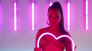 Shein Leopard Chain Decor Bikini Traje de baño usado por Jessica Losurdo como se ve en Love Island Australia (S04E01)