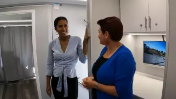 J. Crew Sara Wrap Top worn by Adriana Diaz as seen in CBS Mornings on  November 2, 2022