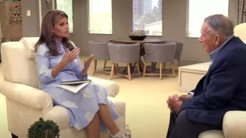 Chloe Nama Platform Sneaker portée par Maria Shriver comme vu dans Today on November 3, 2022