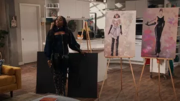 Steve Madden Vava Botas usadas por Harper (Laci Mosley) como se ve en iCarly (S02E07)