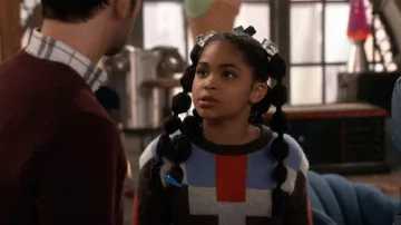 Treasure & Bone Marled Sweater worn by Millicent(Jaidyn Triplett) as seen in iCarly (S01E03)