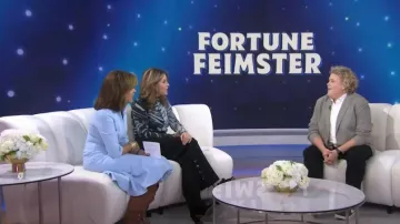 Vince Camuto Nedema Pointed Western Boot worn by Hoda Kotb as seen in Today on November 4, 2022