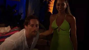 Ronny Kobo Toput Knit Vestido usado por Victoria Fuller como se ve en Bachelor in Paradise (S08E10)