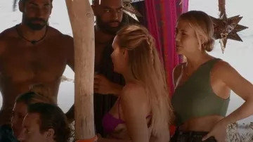Beach Riot Celine One-Piece usada por Danielle Maltby como se ve en Bachelor in Paradise (S08E11)