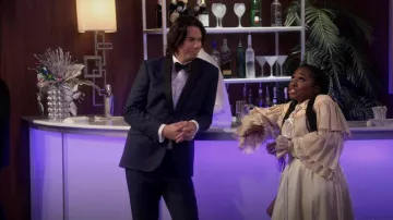 Chaqueta de chal formal Slim Fit de Ted Baker usada por Spencer Shay (Jerry Trainor) como se ve en iCarly (S01E05)