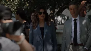 Maje Vayra Double Breasted Jacket worn by Detective Olivia Benson (Mariska Hargitay) as seen in Law & Order: Special Victims Unit (S24E03)