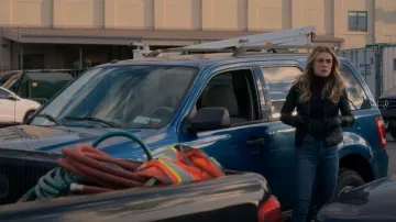Levi's 501 Jeans worn by Michaela Stone (Melissa Roxburgh) as seen in Manifest (S04E01)