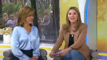 Veronica Beard Miller Dickey Chaqueta usada por Jenna Bush Hager como se ve en Today with Hoda & Jenna el 7 de noviembre de 2022