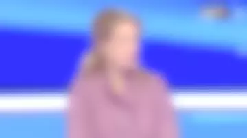 The purple Sézane embroidered blouse worn by Sidonie Bonnec in Tout le monde à son mot à dire of November 7, 2022