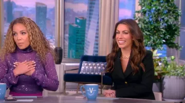 A.L.C. Amelia Chaqueta Militar a Medida usada por Alyssa Farah como se ve en The View el 7 de noviembre de 2022