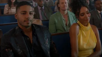 Etro Giacca Semitradizionale Slim-Fit Evening Jacket porté par Jordan Baker (Michael Evans Behling) vu dans All American (S05E04)