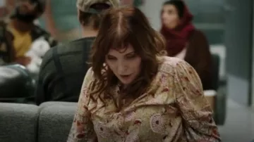 Ba&sh Vlad Shirt worn by Sophia Fisher (Deena Aziz) as seen in Transplant (S03E06)