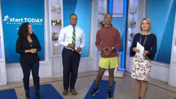 Ann Taylor Floral Pencil Skirt worn by Dylan Dreyer as seen in Today on November 9, 2022