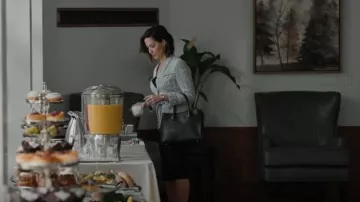 Michael Michael Kors Large Mercer Tote worn by Governor Lynelle Perry (Wendy Moniz) as seen in Yellowstone (S05E01)