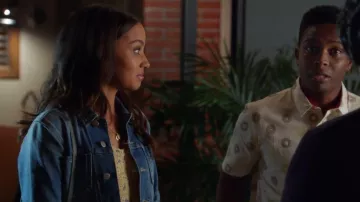 Madewell Set of 3 Tog­gle Chain Neck­laces worn by May Grant (Corinne Massiah) as seen in 9-1-1 (S06E08)