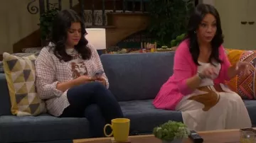 Rails Brady Top worn by Mayan (Mayan Lopez) as seen in Lopez vs. Lopez (S01E02)