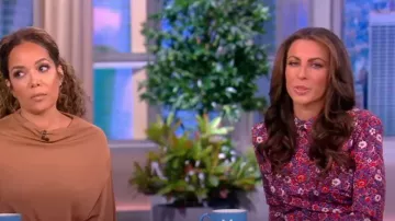 Veronica Beard Louella Vestido usado por Alyssa Farah como se ve en The View el 15 de noviembre de 2022