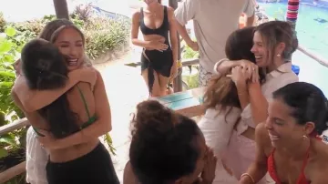 Waimari Chloe Falda usada por Rachel Recchia como se ve en Bachelor in Paradise (S08E13)