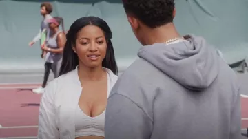 Alo yoga Wild Thing Gorge de sport Ruched porté par Thea Mays (Camille Hyde) vu dans All American: Homecoming (S02E05)