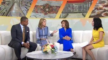 L'Agence Chamberlain Blazer worn by Hoda Kotb as seen in Today on November 17, 2022