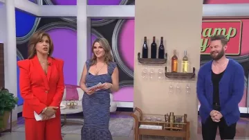 Sergio Hudson Multi Seamed Blazer worn by Hoda Kotb as seen in Today with Hoda & Jenna on November 18, 2022