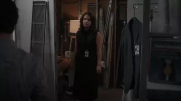 Ted Baker Zamya Utility Paperbag Waist Dress worn by Lea Dilallo (Paige Spara) as seen in The Good Doctor (S06E05)