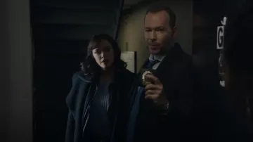 Mackage Nori Coat worn by Maria Baez (Marisa Ramirez) as seen in Blue Bloods (S13E06)