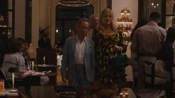 Versace Baroque Dress worn by Tanya McQuoid (Jennifer Coolidge) as seen in The White Lotus (S02E04)