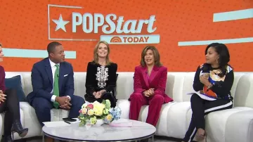 A.L.C. Devclan Double Breasted Jacket worn by Hoda Kotb as seen in Today on November 21, 2022