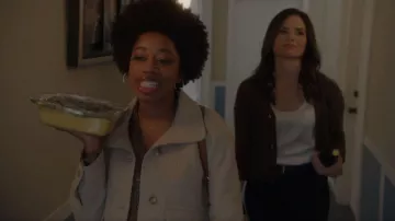 Madewell Clairmont Crop Jacket worn by Kasie Hines (Diona Reasonover) as seen in NCIS (S20E08)
