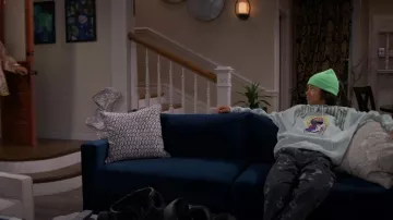 Asos Design Pantalon cargo fuselé surdimensionné porté par Colby (Malachi Barton) comme on le voit dans The Villains of Valley View (S01E18)