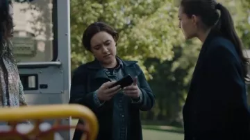 Theory Overlay Coat worn by Special Agent Hana Gibson (Keisha Castle-Hughes) as seen in FBI: Most Wanted (S04E07)