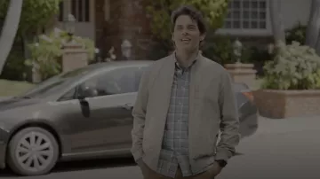 Bars Jacket worn by Ben Wood (James Marsden) as seen in Dead to Me (S03E07)