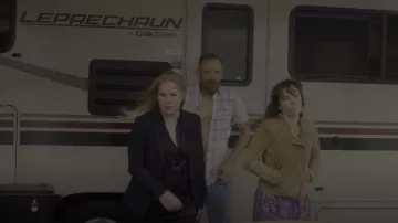 Theory Carissa Blazer worn by Jen Harding (Christina Applegate) as seen in Dead to Me (S03E08)