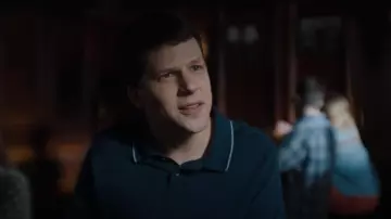 Atm Anthony Thomas Melillo Men's Tip­ping-De­tail Po­lo Shirt worn by Toby Fleishman (Jesse Eisenberg) as seen in Fleishman Is in Trouble (S01E01)