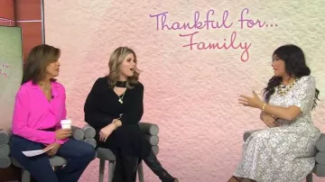 A.L.C. Kinsley Stretch Silk Blouse worn by Hoda Kotb as seen in Today with Hoda & Jenna  on November 25, 2022