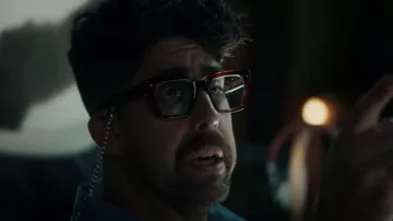 Jacques Marie Mag Arkansas Gafas usadas por Harry Keshegian (Adam Goldberg) como se ve en The Equalizer (S03E06)