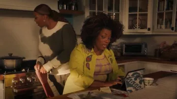 Raquel Allegra Dra­ma Maxi Dress worn by Viola 'Vi' Marsette (Lorraine Toussaint) as seen in The Equalizer (S03E06)