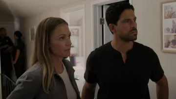 Rag & Bone Classic Short Sleeve Henley worn by Luke Alvez (Adam Rodriguez) as seen in Criminal Minds (S16E01)