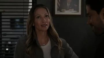 OTD NYC Suede Aviator Jacket worn by Jennifer Jareau (A. J. Cook) as seen in Criminal Minds (S16E01)