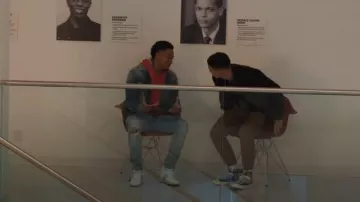 Rhude Rhecess Sneakers High worn by Damon Sims (Peyton Alex Smith) as seen in All American: Homecoming (S02E06)