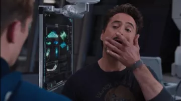 El reloj usado por Tony Stark (Robert Downey Jr.) en la película Avengers