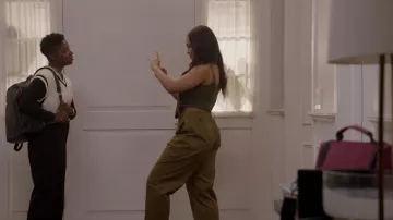 L'Academie Rey Pant worn by Skye (Madison Shamoun) as seen in All American (S05E07)